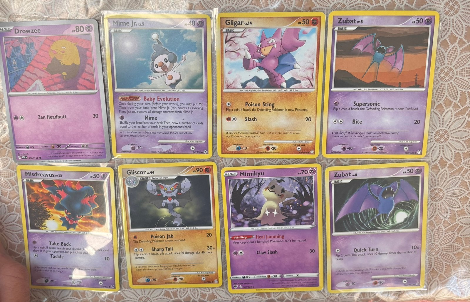 Dark pokemon set, Verzenden, Zo goed als nieuw, Meerdere kaarten