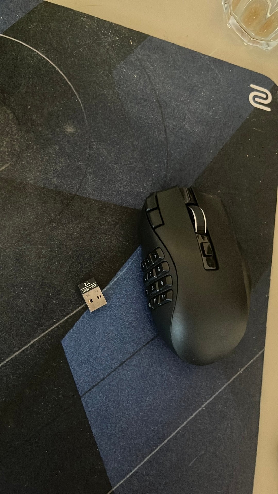 Razer Naga V2 HyperSpeed Wireless Gaming Mouse, Ophalen of Verzenden, Zo goed als nieuw