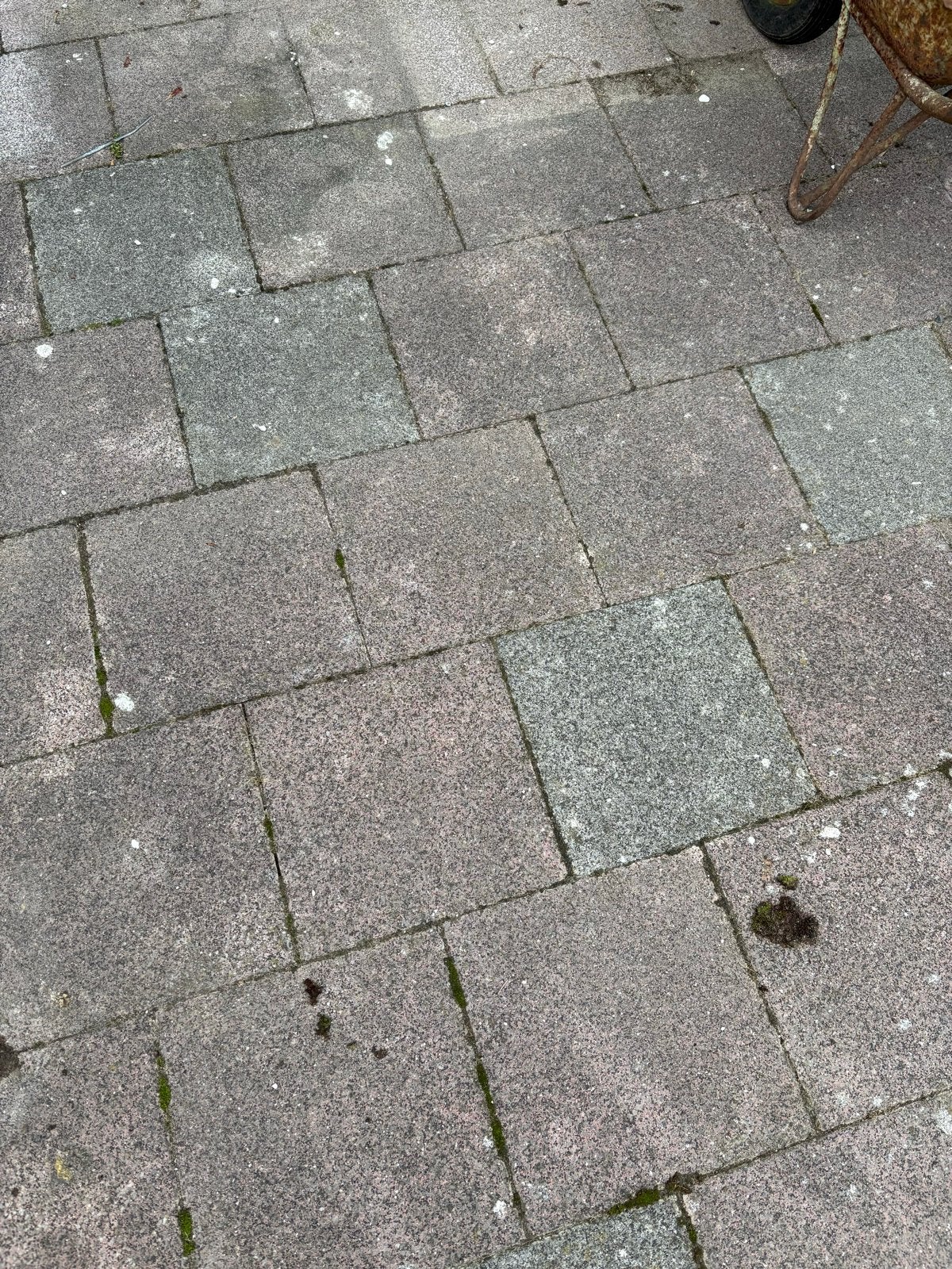 40m² gebruikte terrastegels 40x40x3 cm, Ophalen, Gebruikt, 10 m² of meer, Terrastegels
