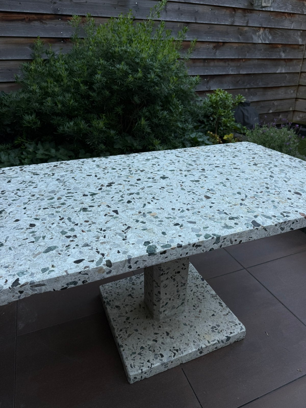 Terrazzo tafel - 130x75x70 cm - Erg zwaar!, Ophalen, Overige materialen, Gebruikt, 100 tot 150 cm
