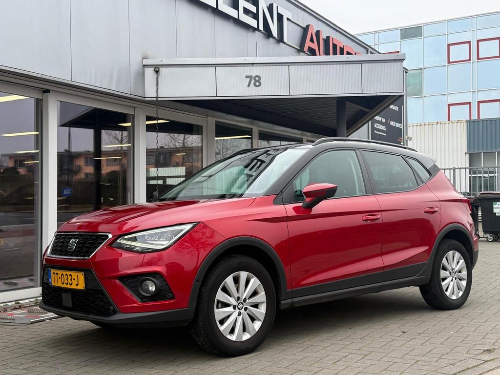 Seat Arona 1.0 TSI Style Business| Camera|Navi| ACC, Voorwielaandrijving, Stof, Gebruikt, Automatische klimaatregeling