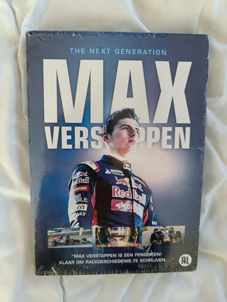 Max Verstappen dvd nieuw in plastic 🩵, Alle leeftijden, Overige typen, Ophalen of Verzenden, Nieuw in verpakking