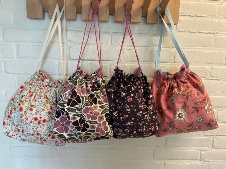 Handwerktas Projectbag Speelgoed tas Opberg tas Trekkoord, Leeuwarden, Overige typen, Nieuw, Ophalen of Verzenden