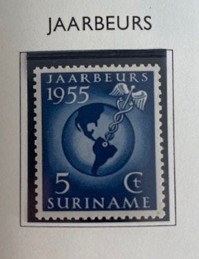 1955 Jaarbeurs , Ophalen of Verzenden, Postfris