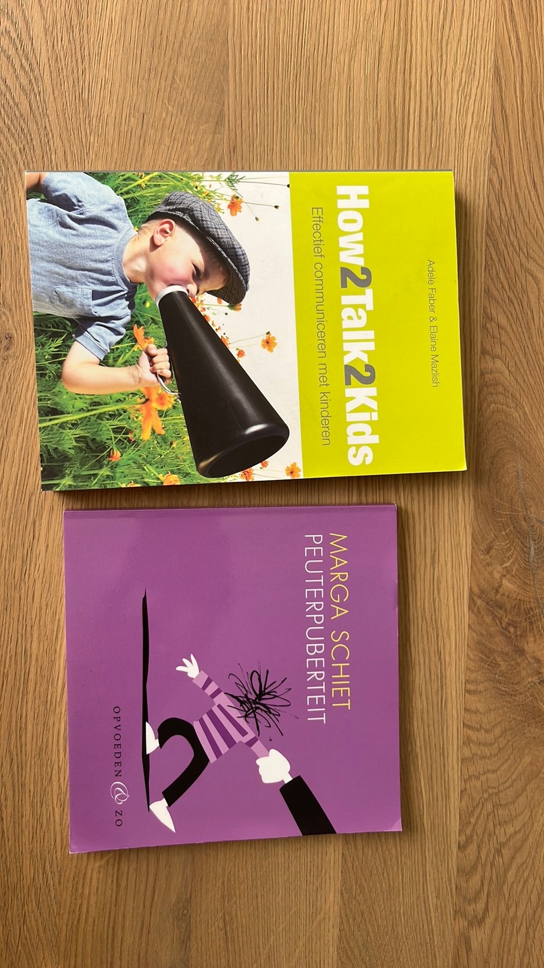 Peuterpubertijd en How2Talk2Kids boeken, Boeken, Ophalen of Verzenden, Beta, Gelezen, Niet van toepassing