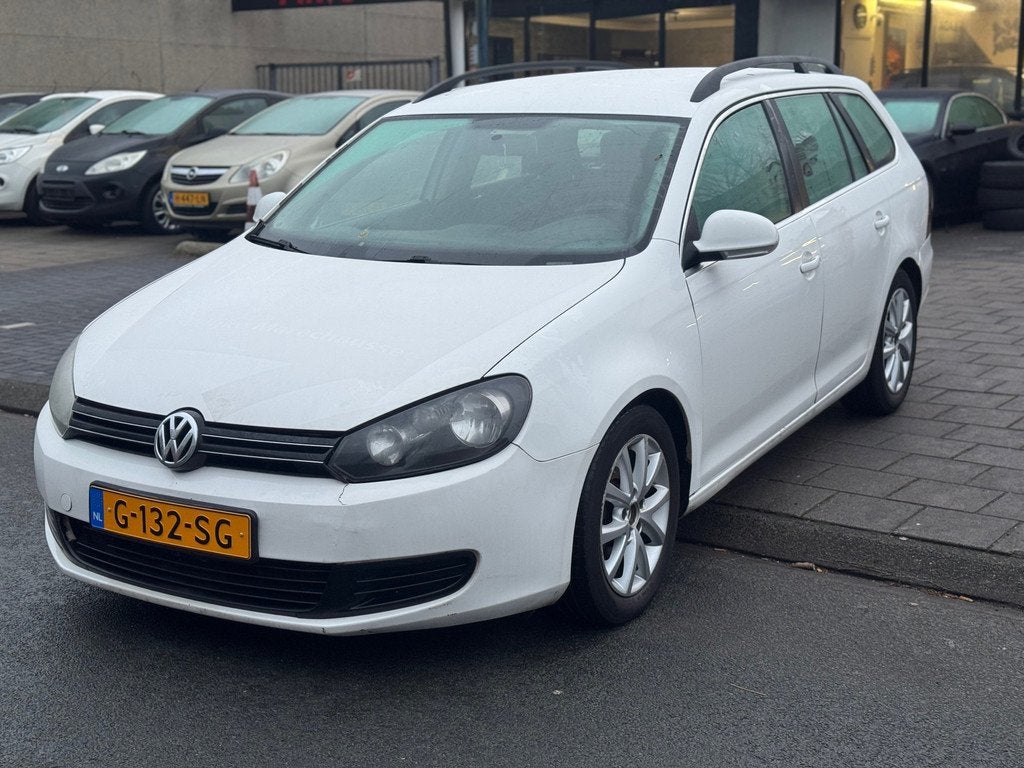 Volkswagen Golf Variant 2.0 TDI Comfortline, Auto's, Volkswagen, Euro 5, Gebruikt, 4 cilinders, Wit