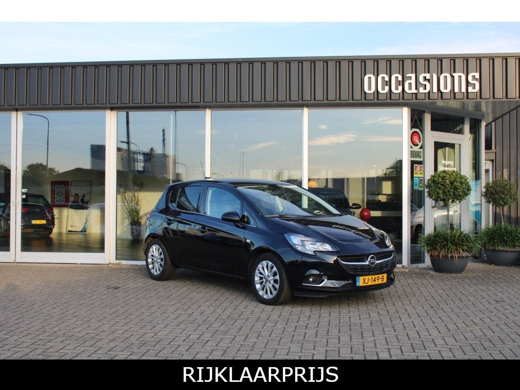Opel Corsa 1.4 Edition (bj 2019, semi-automaat), Auto's, 1063 kg, Gebruikt, 4 cilinders, Blauw
