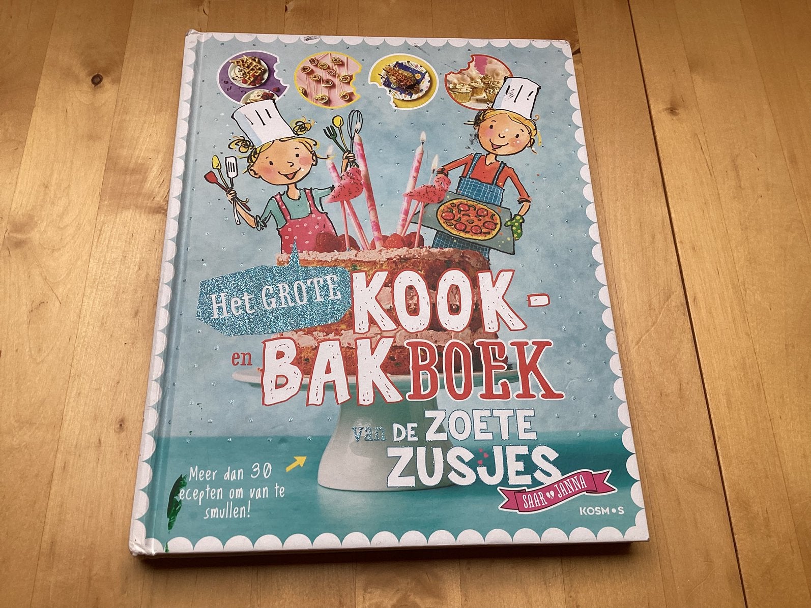 Het grote kook en bakboek van de zoete zusjes, Ophalen of Verzenden