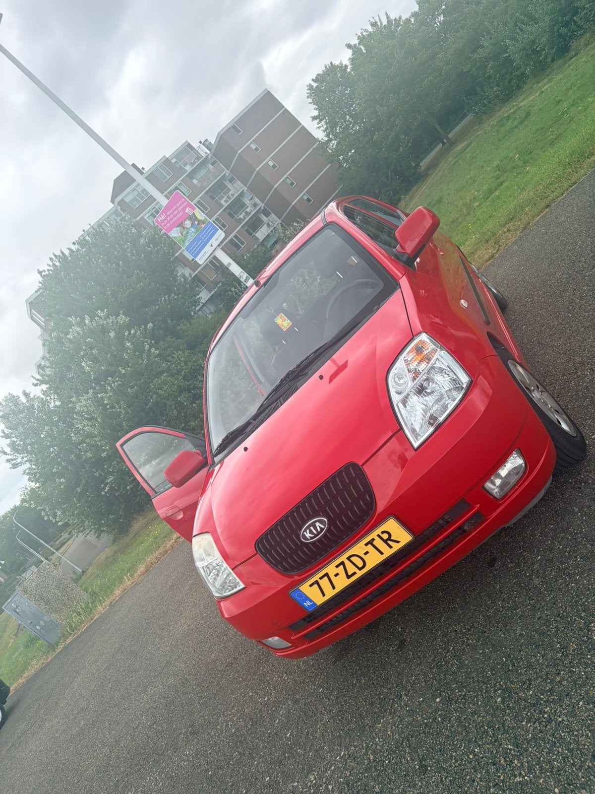 Kia Picanto 1.0 2008 Rood, Auto's, Kia, Particulier, Picanto, Benzine, B, Hatchback, Handgeschakeld, Origineel Nederlands, Rood