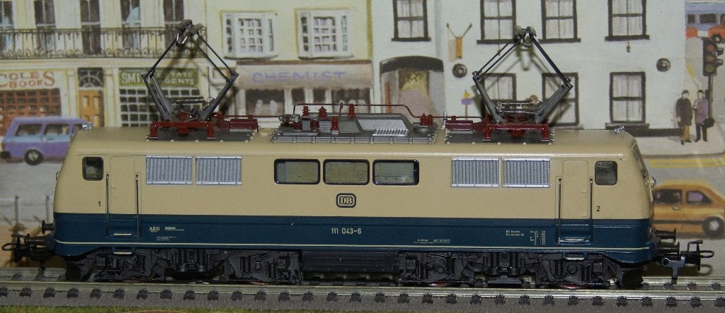 E locomotief  Br. 111, Hobby en Vrije tijd, Modeltreinen | H0, Wisselstroom, Locomotief, Ophalen of Verzenden, Zo goed als nieuw