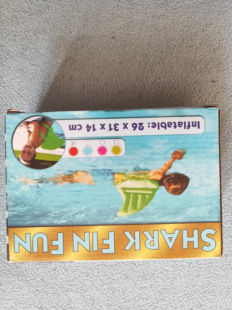Nieuwe Shark Fin Fun opblaasbare haaienvin, Ophalen of Verzenden