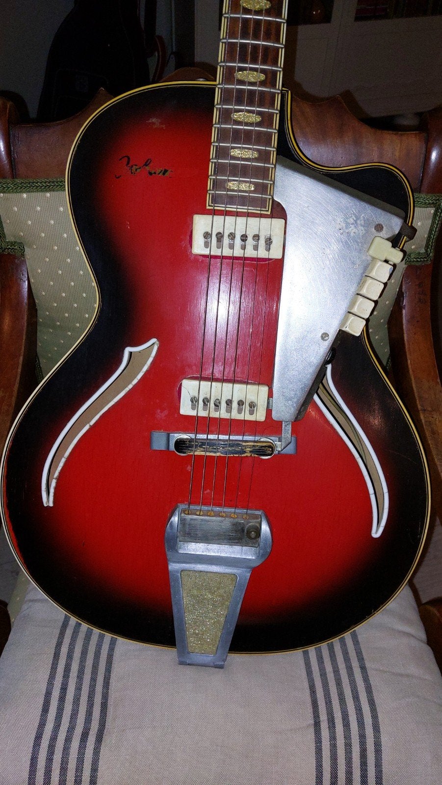Jolana Marina  1950's, Ophalen of Verzenden, Gebruikt, Solid body, Overige merken