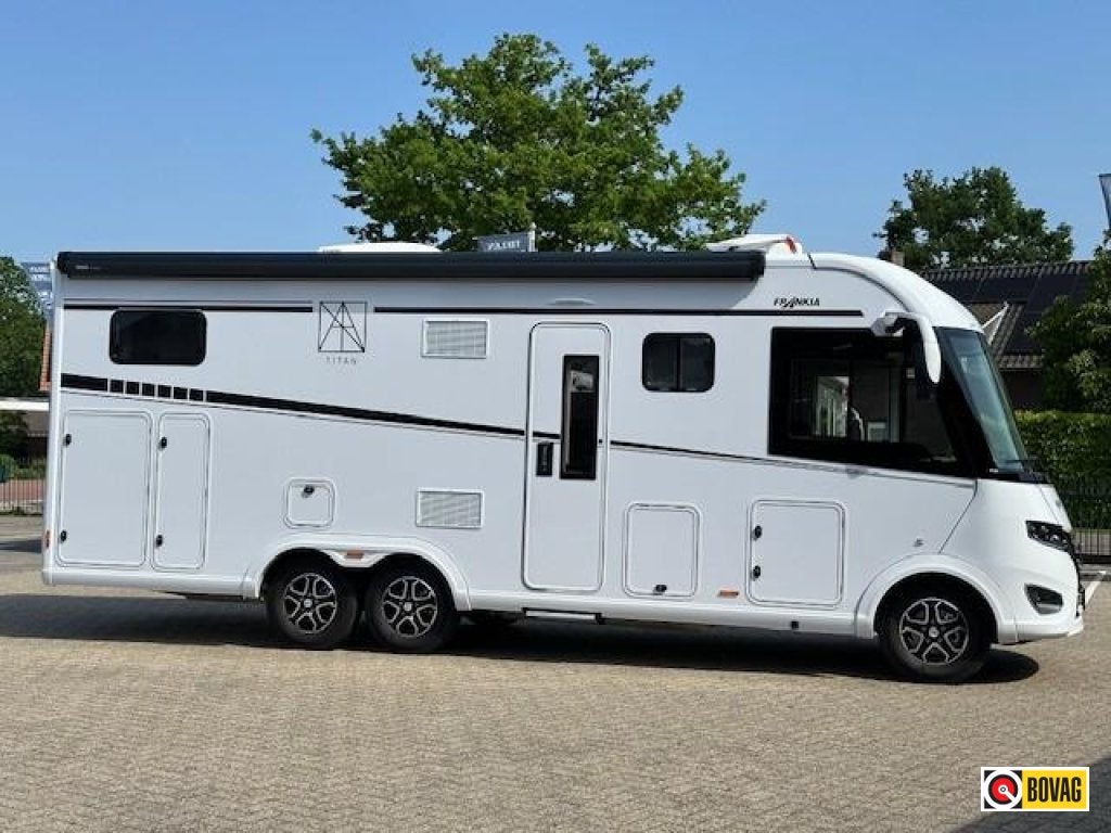 Frankia I 790 GDW Titan DA, face-to-face, Caravans en Kamperen, Campers, Fiat, Vloeistofverwarming, Bedrijf, Diesel