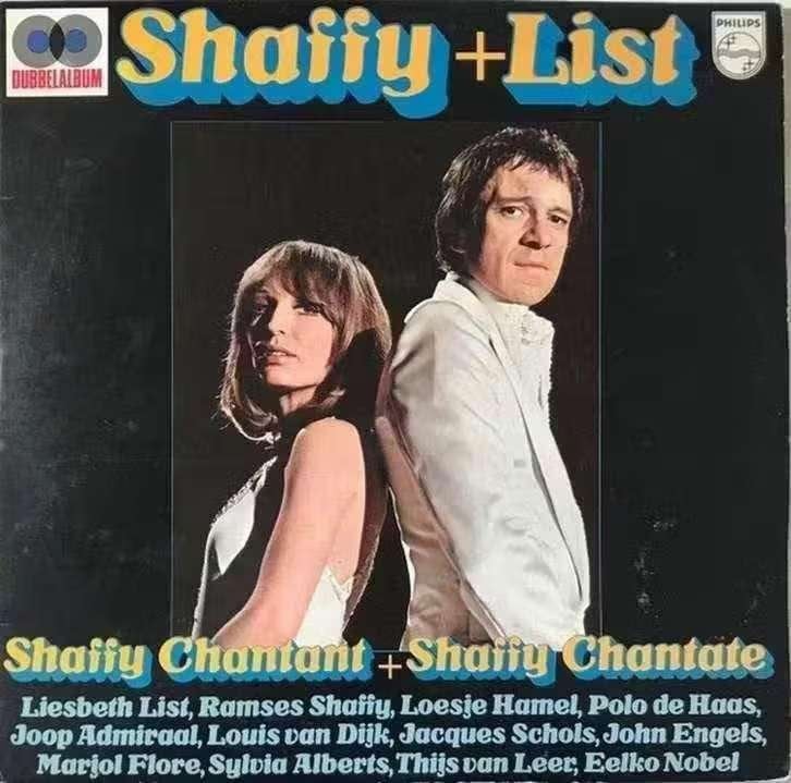 2 LP Shaffy + List - Shaffy Chantant Shaffy Chantate vinyl, Gebruikt, Ophalen of Verzenden, Levenslied of Smartlap, 12 inch