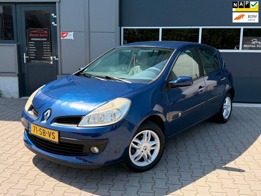 Renault Clio 1.6-16V Dynamique Luxe | Automaat | Lage KM | C, Gebruikt, Beige, 4 cilinders, 1165 kg