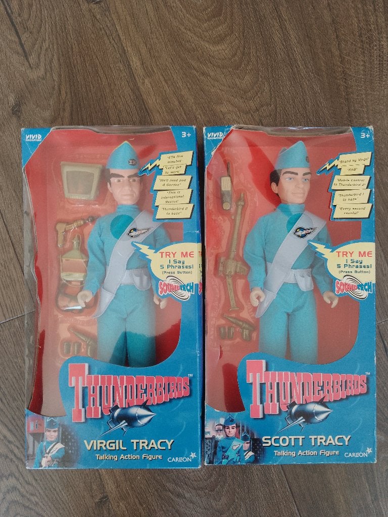 Thunderbirds poppen Vivid Imaginations Virgil Scott, Verzamelen, Ophalen of Verzenden, Nieuw, Tv, Actiefiguur of Pop