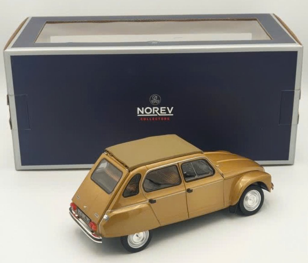 CITROEN DYANE 6 '78 Beige met. schaal 1/18 NOREV REF. 181619, Verzenden, Nieuw, Auto, Norev