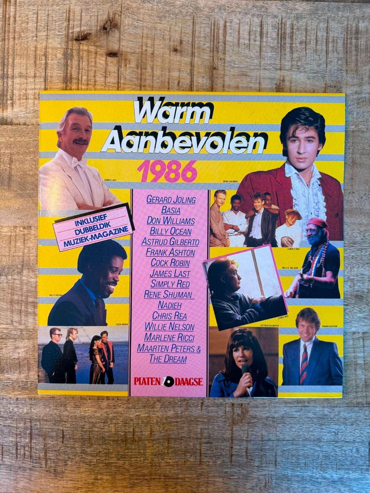 Warm aanbevolen 1986 LP, Ophalen, Gebruikt, 12 inch