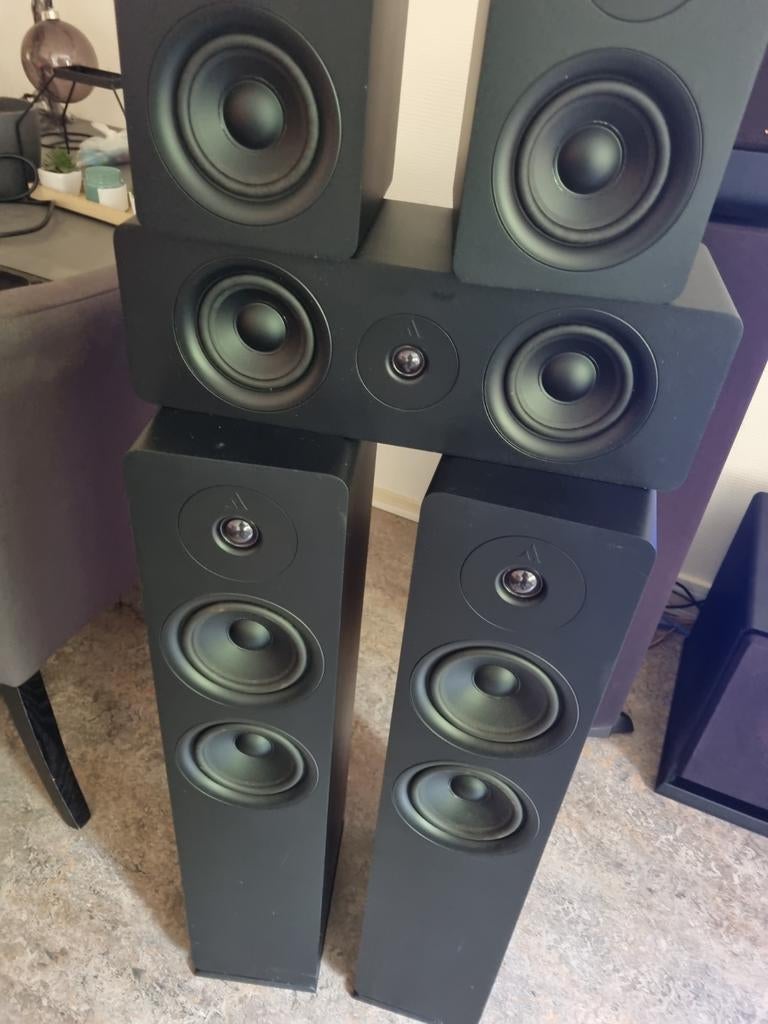 Argon audio alto 55 speakerset, Audio, Tv en Foto, Luidsprekers, Overige merken, Ophalen of Verzenden, Zo goed als nieuw, 120 watt of meer