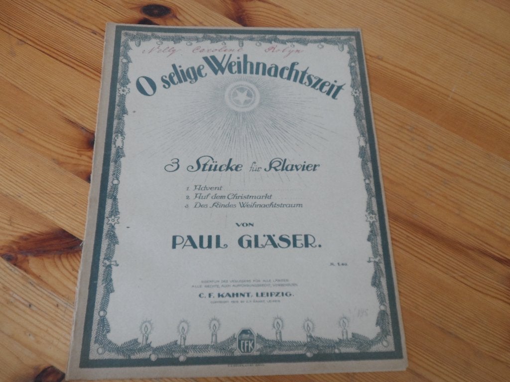 O selige weihnachtszeit - paul glaser, Gebruikt, Ophalen of Verzenden, Religie en Gospel, Artiest of Componist