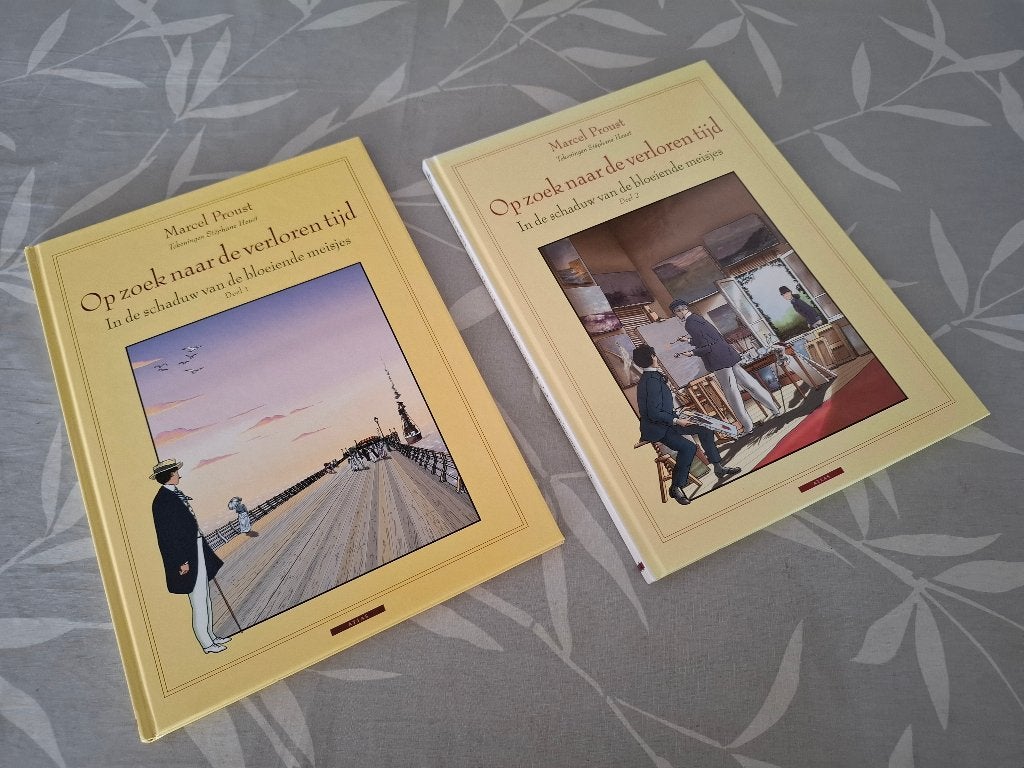 Marcel PROUST: In de schaduw van de bloeiende meisjes 1 + 2, Eén stripboek, Ophalen of Verzenden, Zo goed als nieuw, Marcel Proust