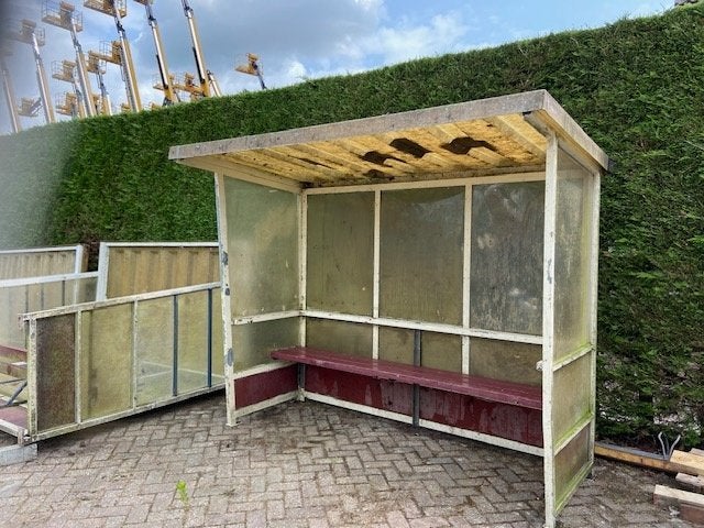 abri, rookhok , dugout, sportveld, Ophalen of Verzenden, Gebruikt