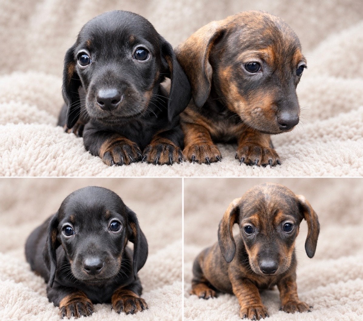 Dwergteckel pups, Dieren en Toebehoren, Parvo, 8 tot 15 weken, Korthaar, Dwerg