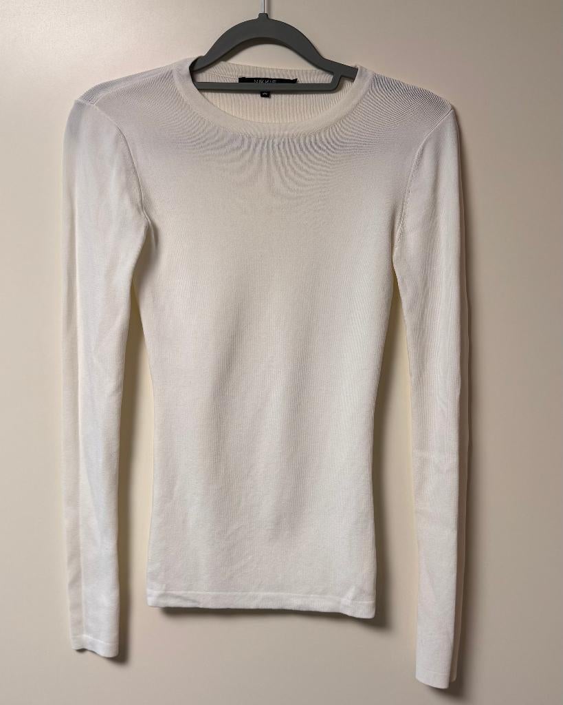 Nikkie Jolie trui/top wit, Wit, Ophalen of Verzenden, Nikkie, Maat 34 (XS) of kleiner