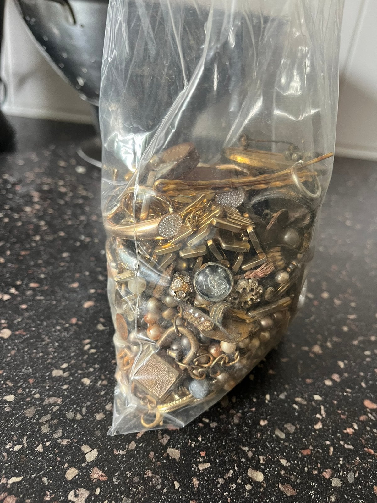 1 Kilo Sieraden Bodem/Watervondsten., Ophalen of Verzenden, Gebruikt