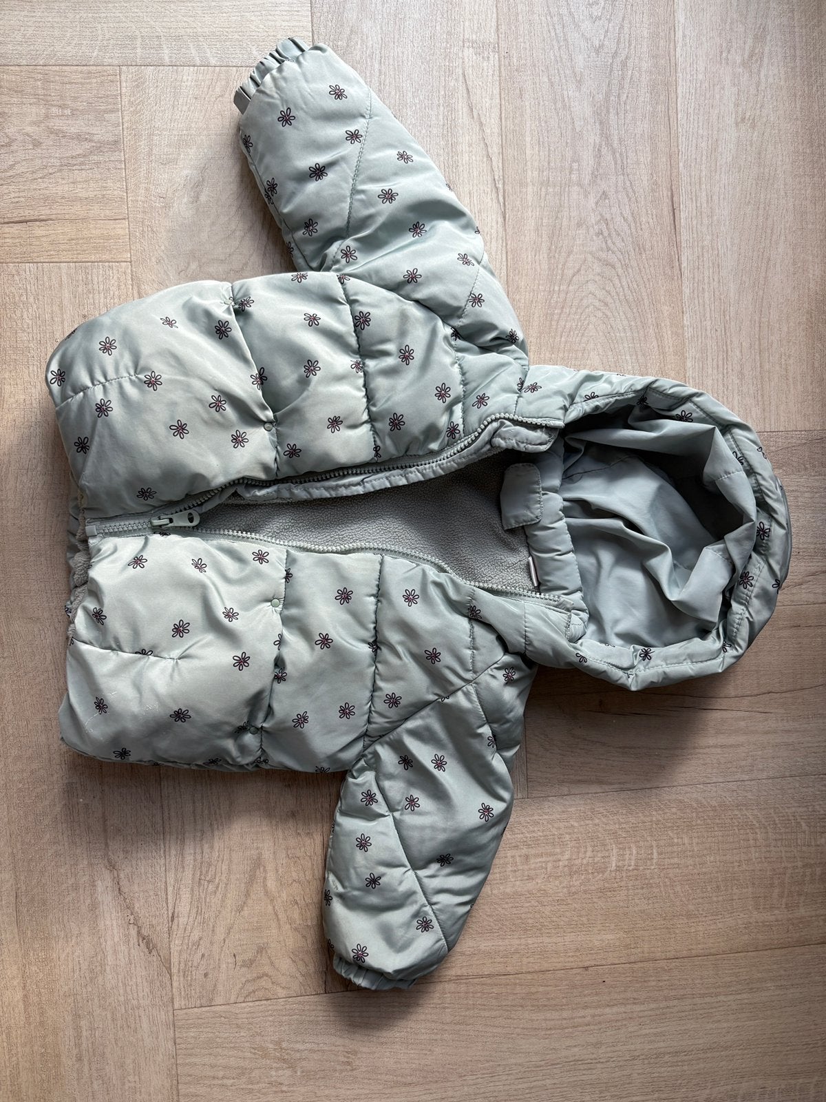 Winterjas zara mt92, Ophalen, Gebruikt, Meisje, Jas