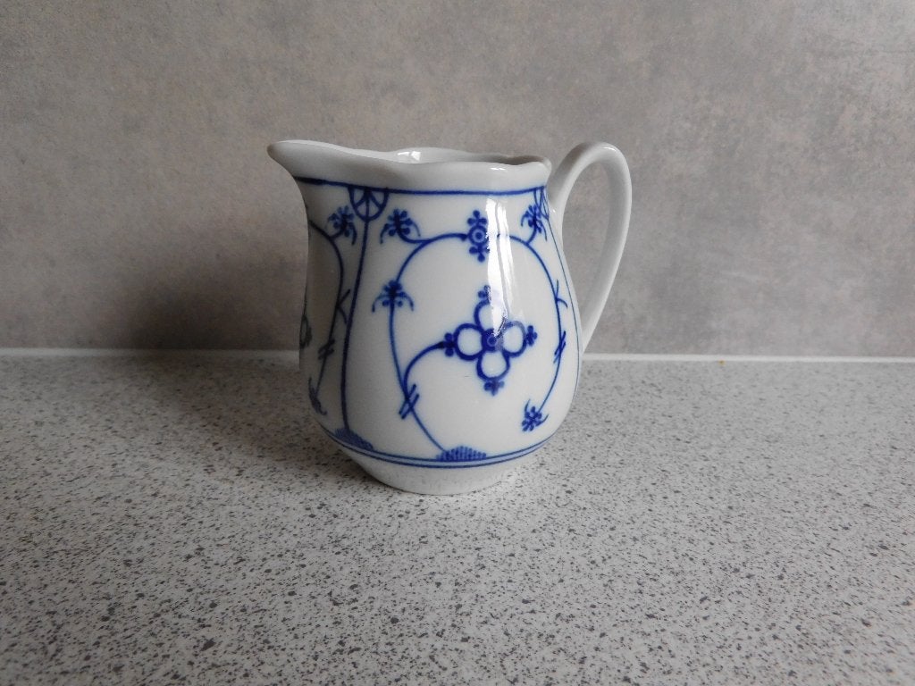 Melkkan Winterling Schwarzenbach - Blauw/Wit Porselein, Kan, Overige merken, Klassiek, Ophalen of Verzenden