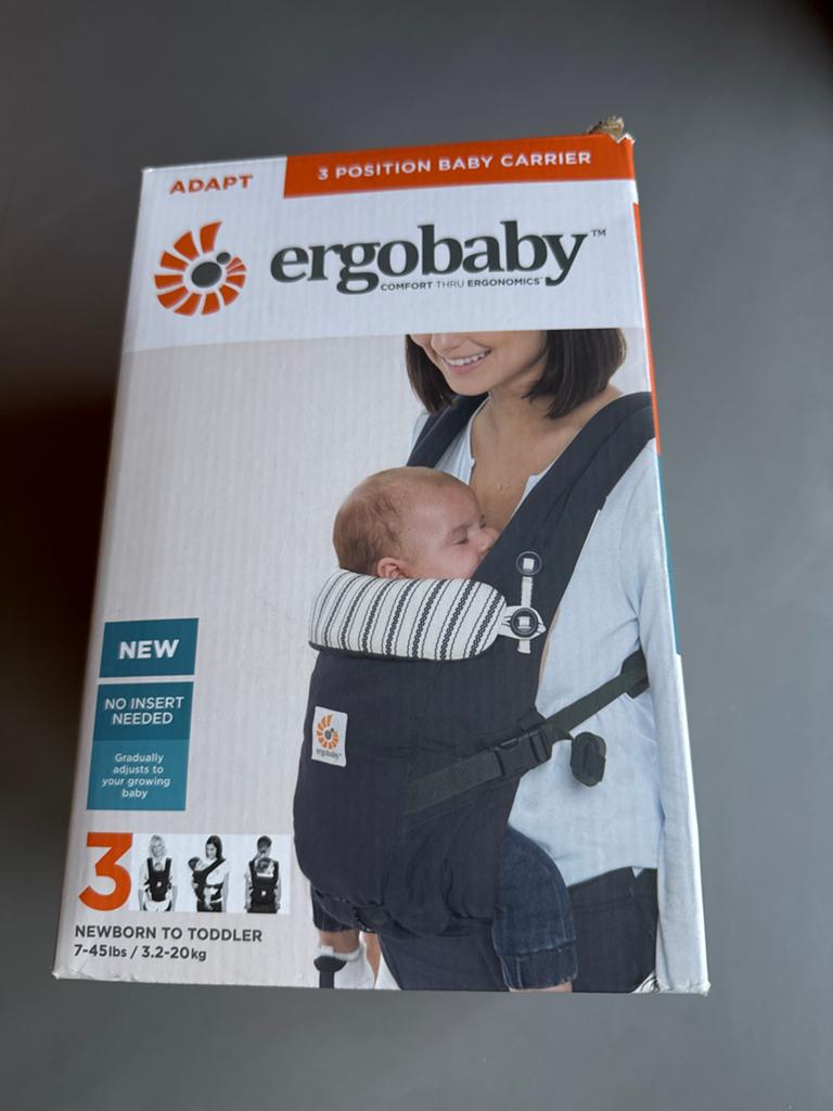 Ergobaby Adapt Draagzak, Overige merken, Ophalen of Verzenden, Zo goed als nieuw, Buik, Rug of Zij