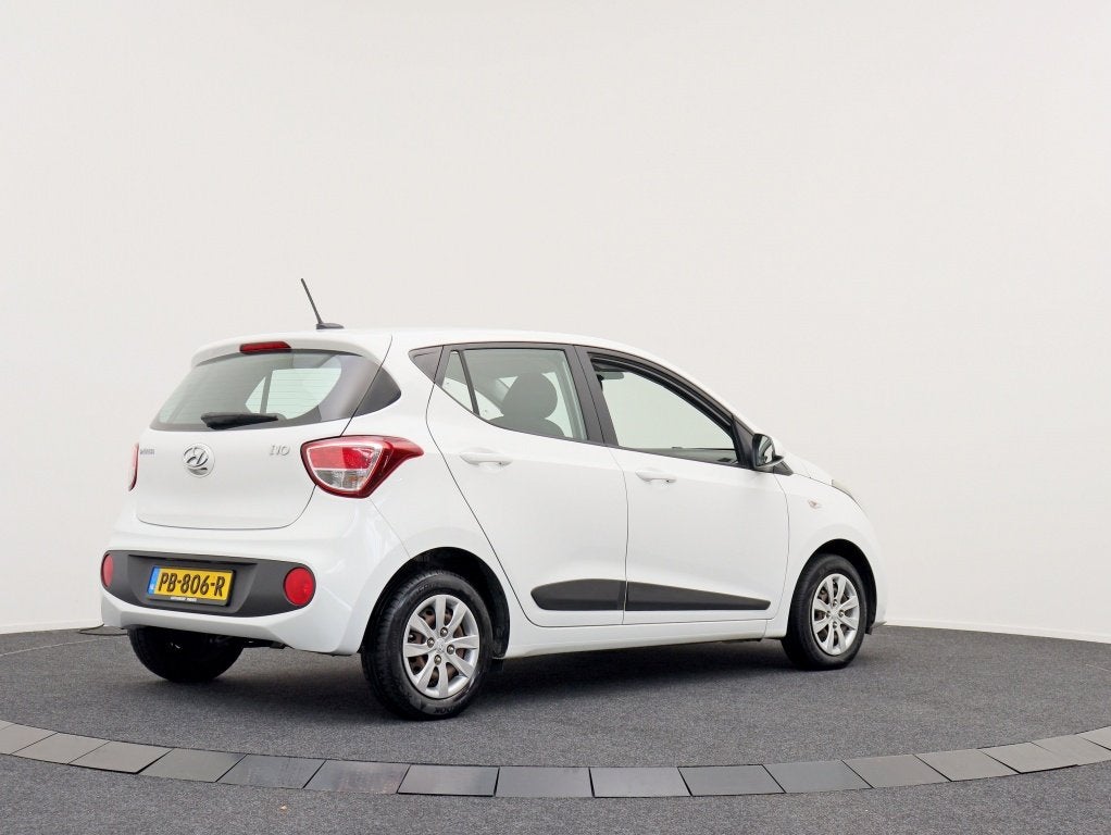 Hyundai i10 1.0i Go! | Navigatie | Cruise control | Carplay, Auto's, Stof, Gebruikt, 4 stoelen, Wit