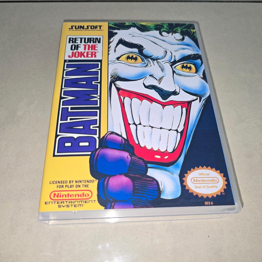 Batman Return of the Joker NES Game Case, Spelcomputers en Games, Games | Nintendo NES, Avontuur en Actie, Verzenden, 1 speler