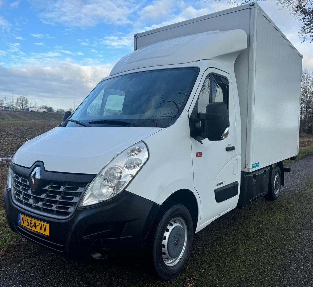 Renault Master T35 2.3 dCi L2H2 2015 BAKWAGEN LAADKLEP AIRCO, Auto's, Bestelauto's, Voorwielaandrijving, Euro 5, Gebruikt, Zwart