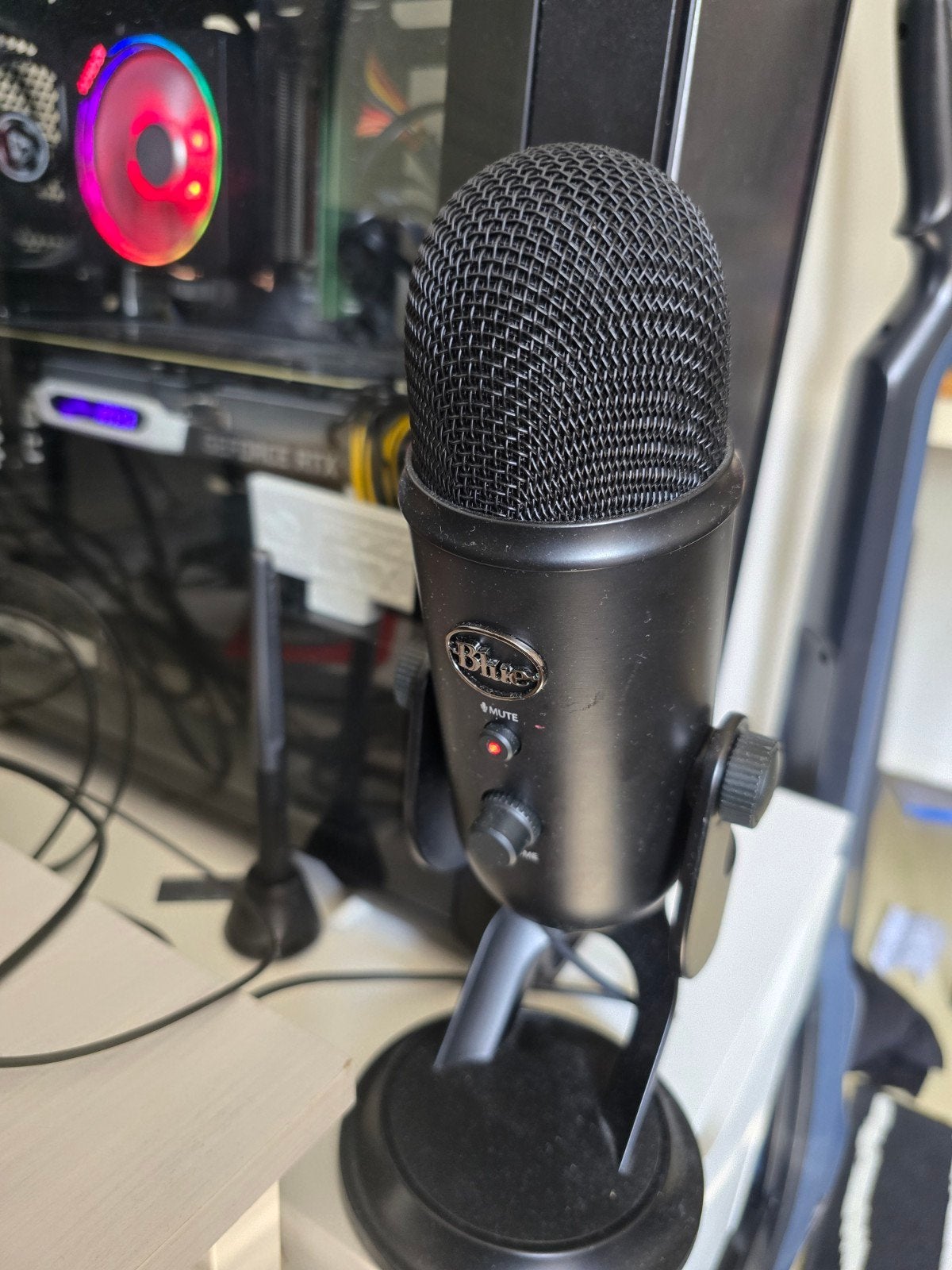 Blue Yeti USB Microfoon - Zwart, Ophalen