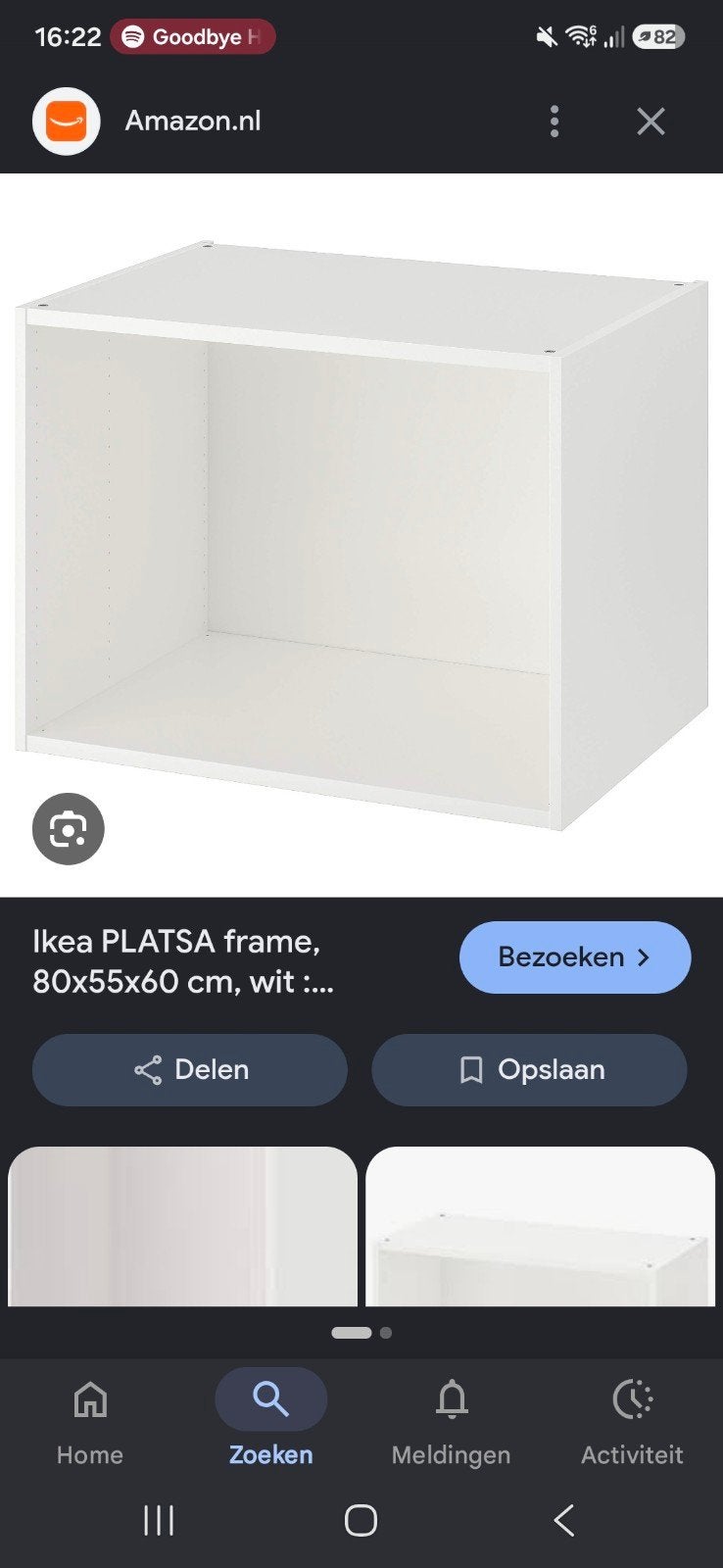 IKEA Platsa kast 80x55x60 - Nieuw in verpakking, Verzenden, Nieuw, 50 tot 100 cm, Minder dan 100 cm