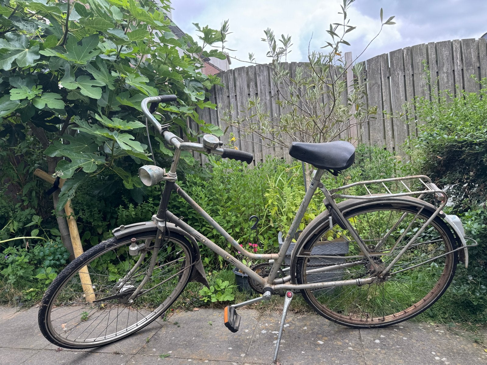 Stationsfiets damesfiets, Ophalen, Terugtraprem, Gazelle, 53 tot 56 cm