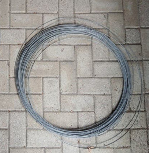 Gegalvaniseerd Spandraad / Afrasteringsdraad – 2.5 mm. Nieuw, Tuin en Terras, Gaas en Draad, Ophalen of Verzenden, Nieuw, 20 meter of meer