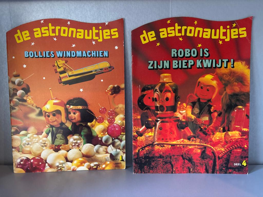 De Astronautjes: Bollies Windmachien & Robo is zijn Biep Kwi, Ophalen of Verzenden, Gelezen, Fictie algemeen