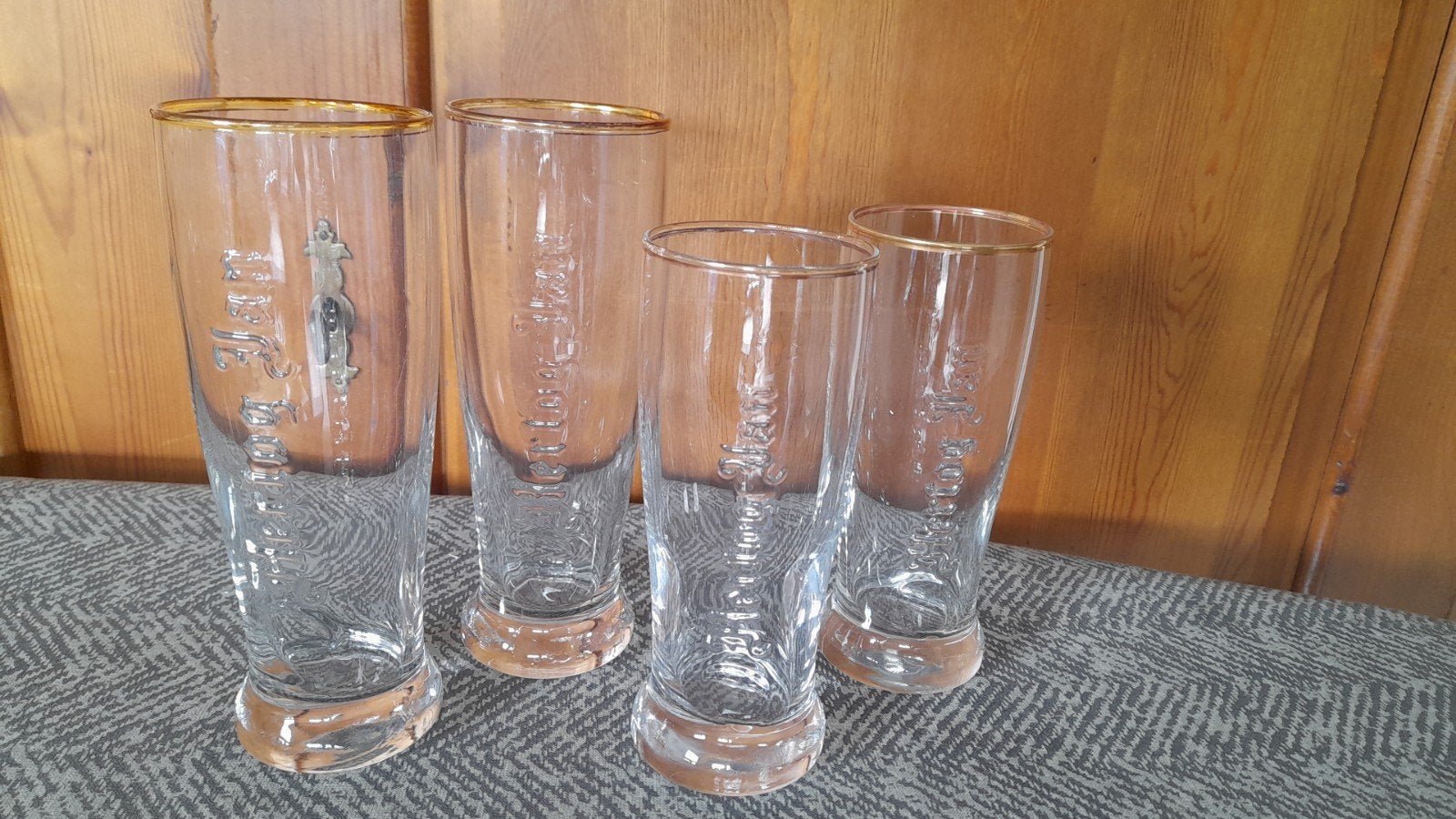 4 x hertog Jan, Verzamelen, Biermerken, Ophalen of Verzenden, Zo goed als nieuw, Glas of Glazen, Hertog Jan