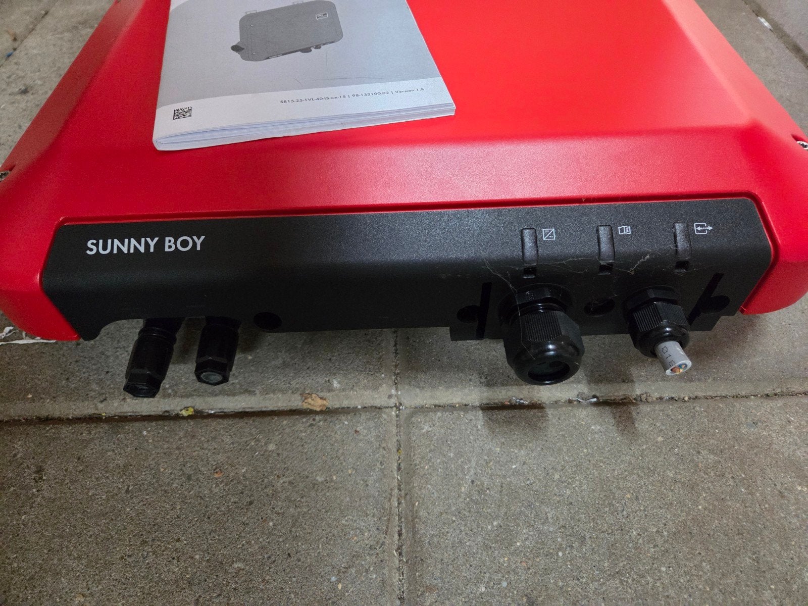 SMA Sunny Boy 1.5 omvormer, Doe-het-zelf en Verbouw, Ophalen, Gebruikt, Compleet systeem, 200 wattpiek of meer