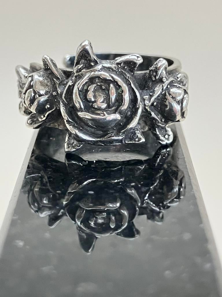 Finse design ring, Ophalen of Verzenden, Zo goed als nieuw, 17 tot 18, Dame