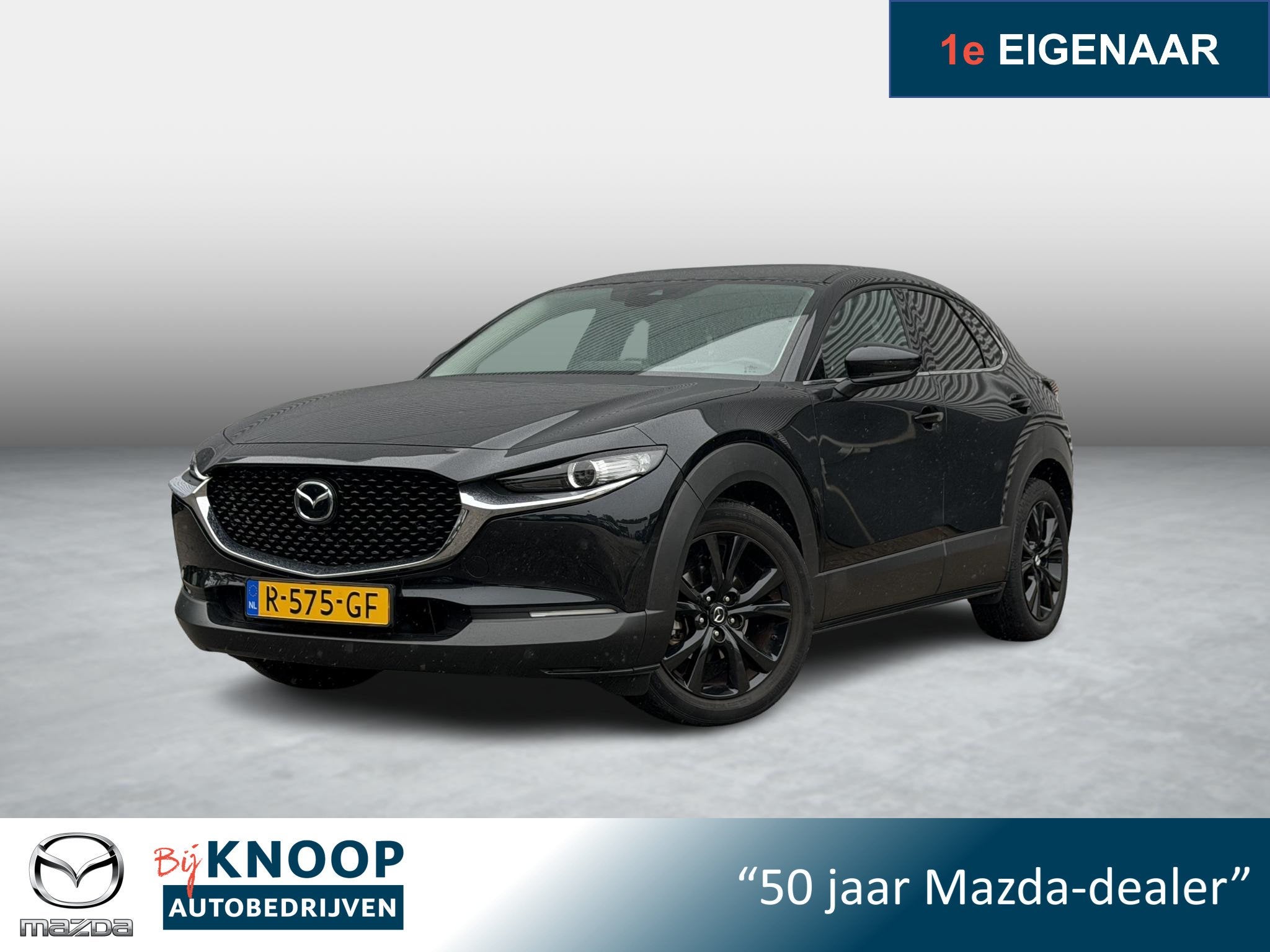 Mazda CX-30 2.0 e-SkyActiv-X M Hybrid Sportive | Bose | Came, Stof, Gebruikt, Zwart, Origineel Nederlands