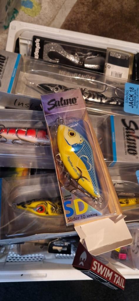 Te koop Special edition Salmo slider 10, Watersport en Boten, Ophalen of Verzenden, Zo goed als nieuw, Overige typen