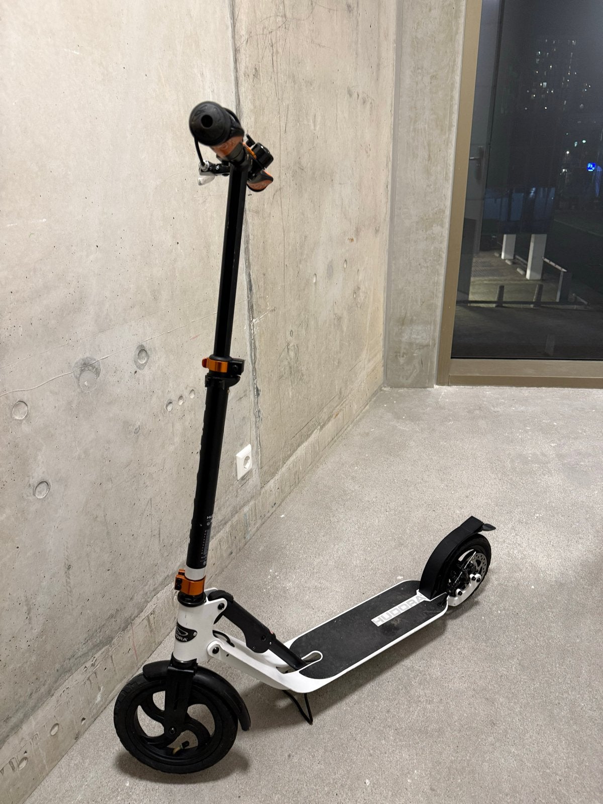 Hudora Big Wheel 230 Dual Brake Step, Ophalen, Zo goed als nieuw, Gewone step