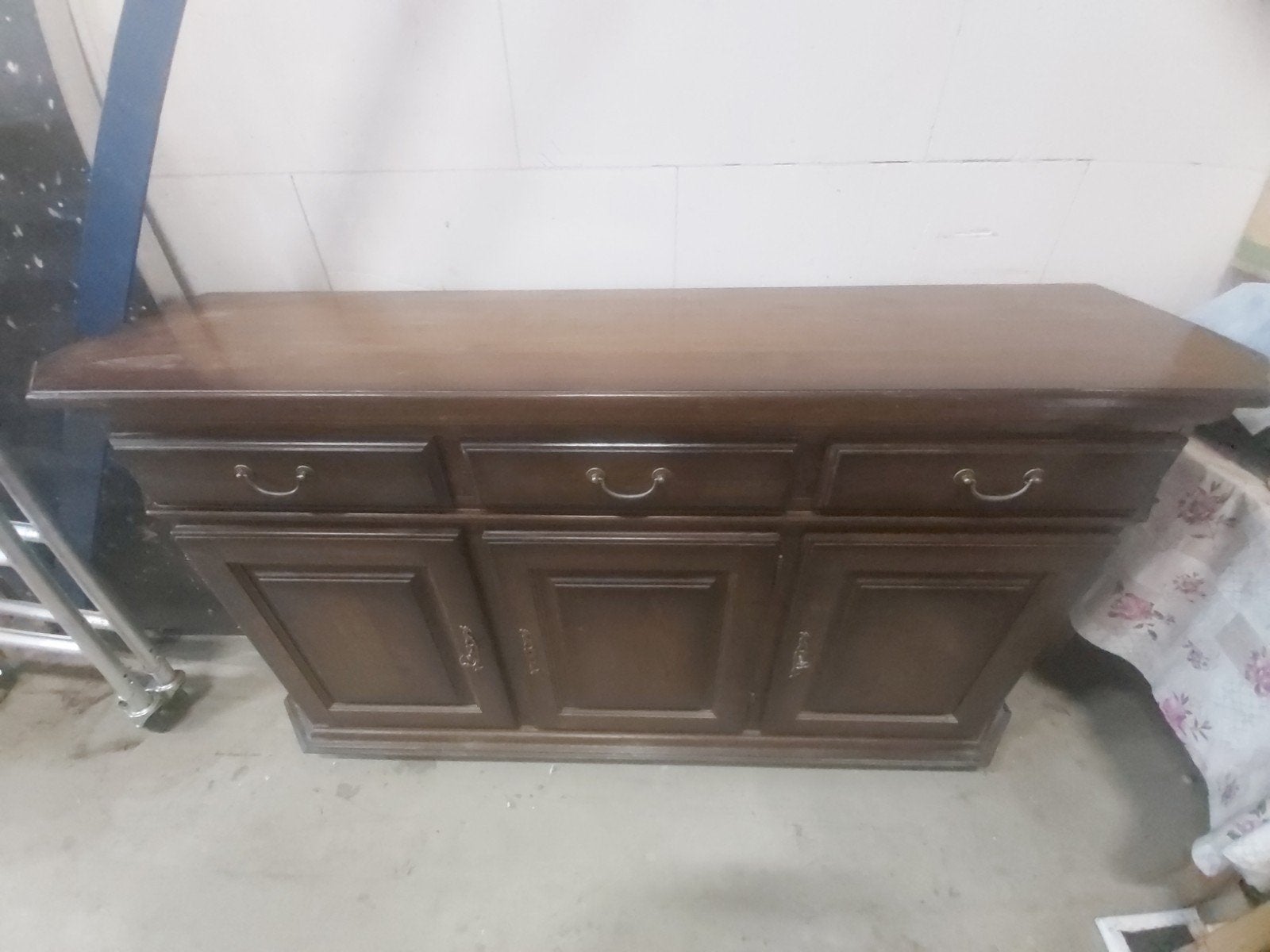 Dressoir  Eiken., Huis en Inrichting, Kasten | Dressoirs, Ophalen, Zo goed als nieuw, 25 tot 50 cm, 150 tot 200 cm