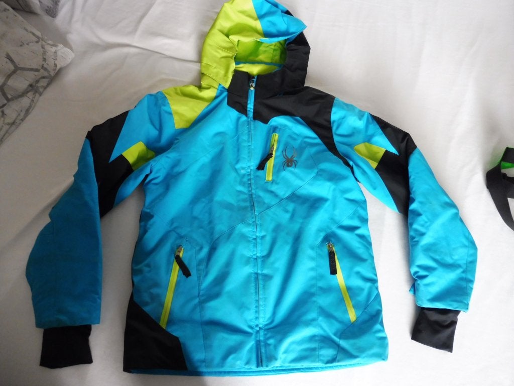 Spyder skijas maat 152 ski jas winterjas winterjack jack, Ophalen, Zo goed als nieuw, Jongen of Meisje, Jas