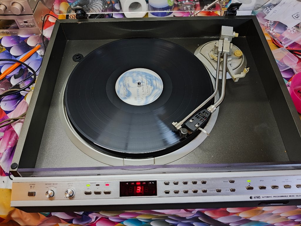 Gezocht: Sharp Optonica RP-9100 platenspeler RP-7100 9100, Ophalen of Verzenden, Gebruikt, Overige merken