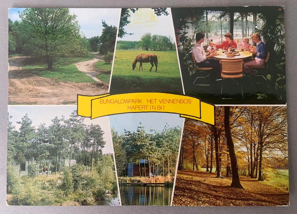 Bungalowpark ‘Het Vennebos’ , Hapert, Ophalen of Verzenden, Gelopen, Noord-Brabant